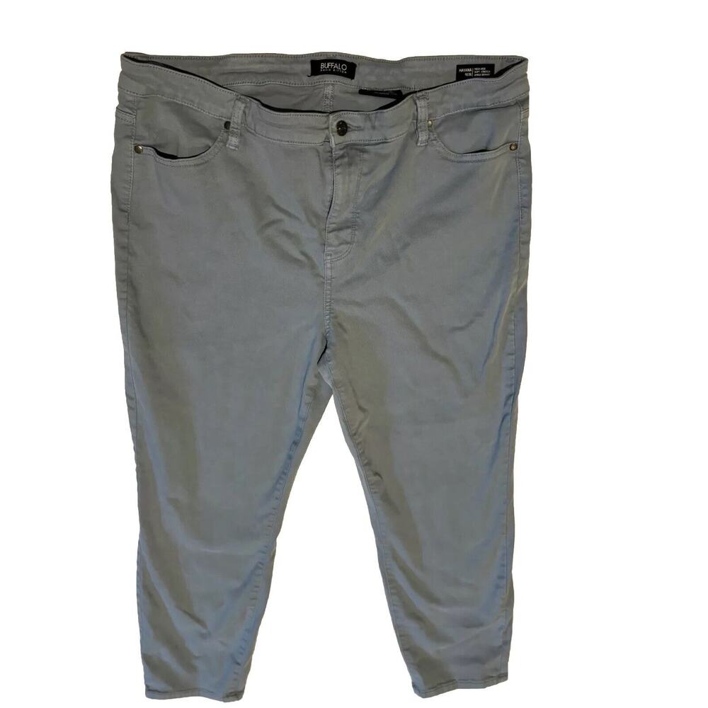 Buffalo David Havana Pants Women's  16/36 High Rise‎ Ankle capri Stretch capsule